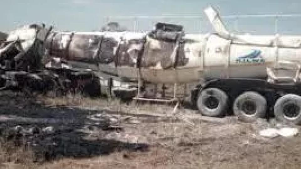 Chemical Waste 60-tonne tanker retrieved from Canal in Kakinada