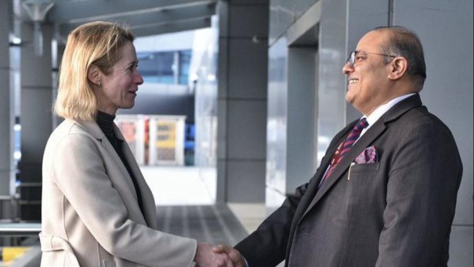 EU Vice President Kaja Kallas Arrives in India on Her First Visit
