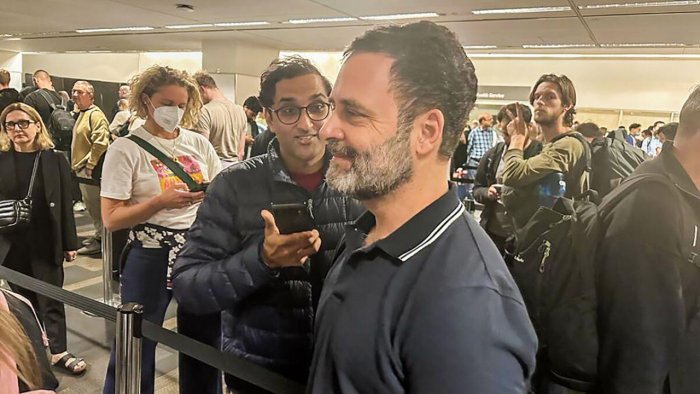 rahulgandhiarrivesinsanfranciscoforusvisit