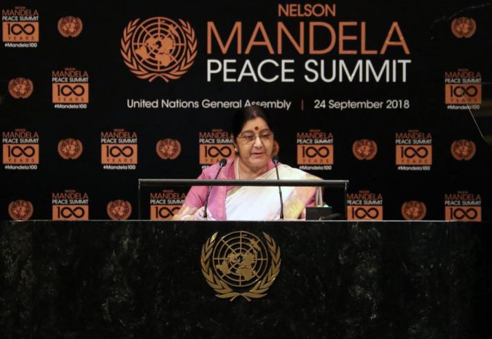 sushmaswarajcallsuponinternationalleaderstomakebetterworldforchildren