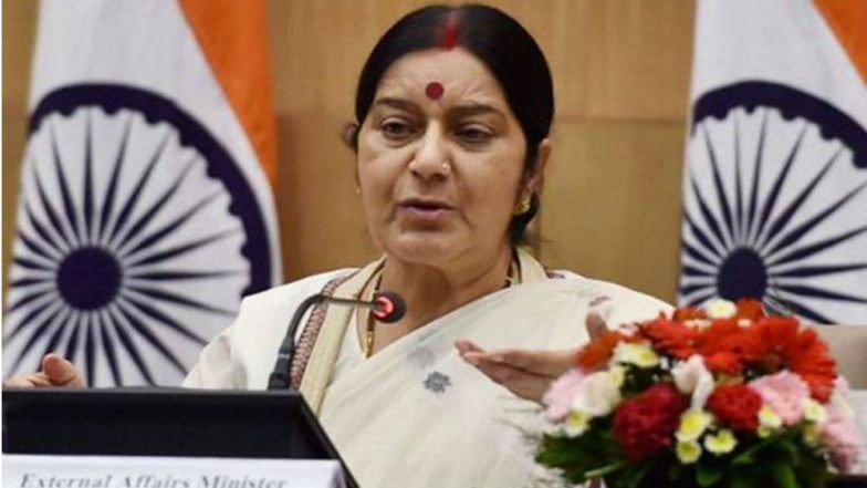 sushmaswarajmeetseuropeancommissionpresidentinbrussels