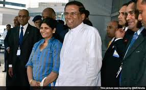srilankanpresidentsirisenaarrivesindelhi