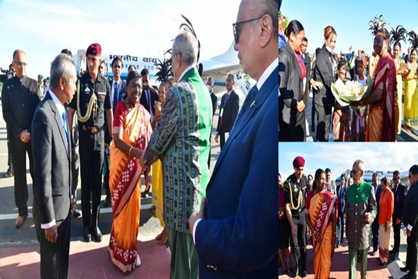presidentdroupadimurmutoholdbilateralmeetingswithpresidentpmoftimorlesteincapitaldilitoday