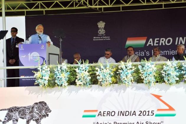 modiinauguratesaeroindia2015