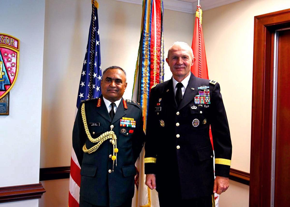 Army chief Gen Pande holds high-level professional discussions with US counterpart