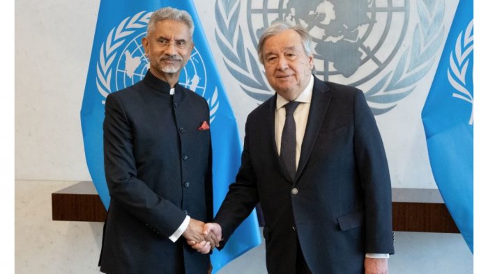 eamjaishankardiscussesworseningsituationinsudanwithunsecretarygeneralantonioguterres