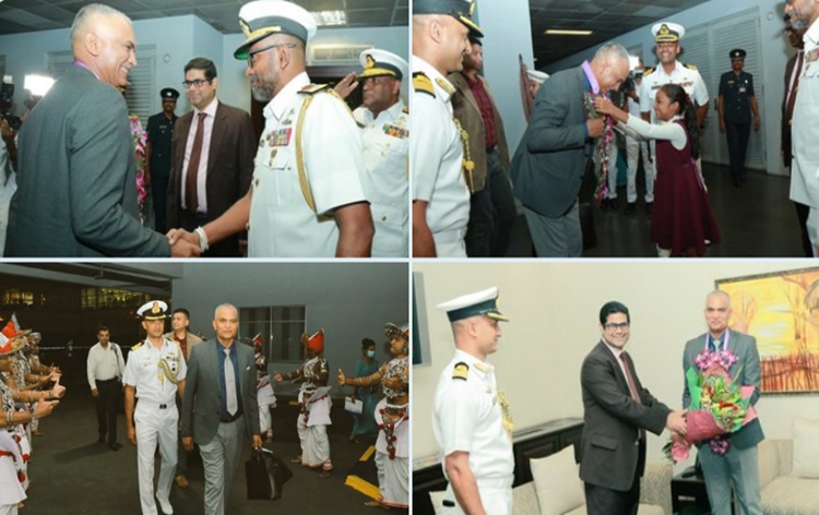 chiefofnavalstaffadmiralrharikumarisonvisittosrilanka