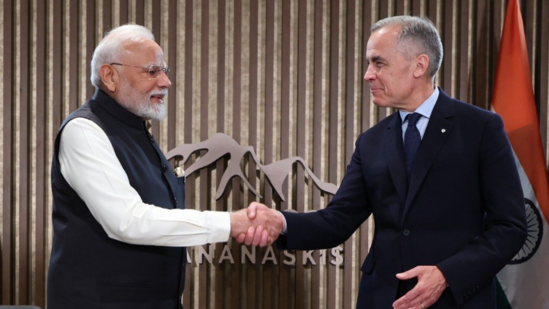 PM Modi holds bilateral meeting with his Canadian counterpart Mark Carney