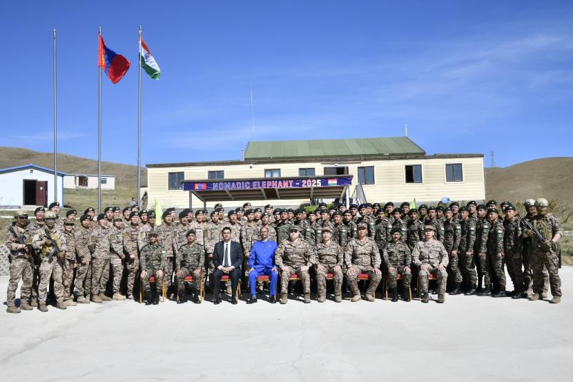 India-Mongolia Hold 17th ‘Nomadic Elephant’ Military Exercise in Ulaanbaatar