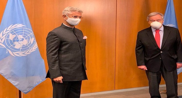 eamdrsjaishankarholdsdiscussionswithunsecretarygeneralantonioguterresonafghanistan