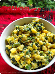 palakspinachandcornpasta