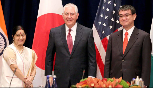 eamsushmaswarajmeetsforeigncounterpartsonsidelinesofunmeet