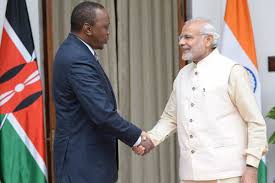 moditomeetkenyanpresidentuhurukenyattatoday