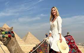 Ivanka Trump enjoys her holiday with family in Egypt