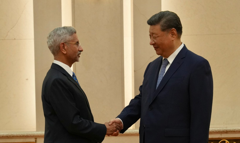 EAM Jaishankar meets Chinese President Xi Jinping