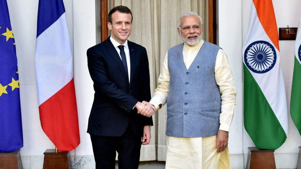 pmmodifrenchpresidentmacrontojointlyinauguratesolarpowerplantatmirzapurinup