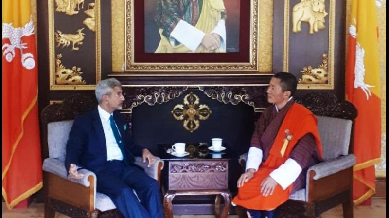 sjaishankardiscusseskeyelementsoftieswithbhutanstopleadership