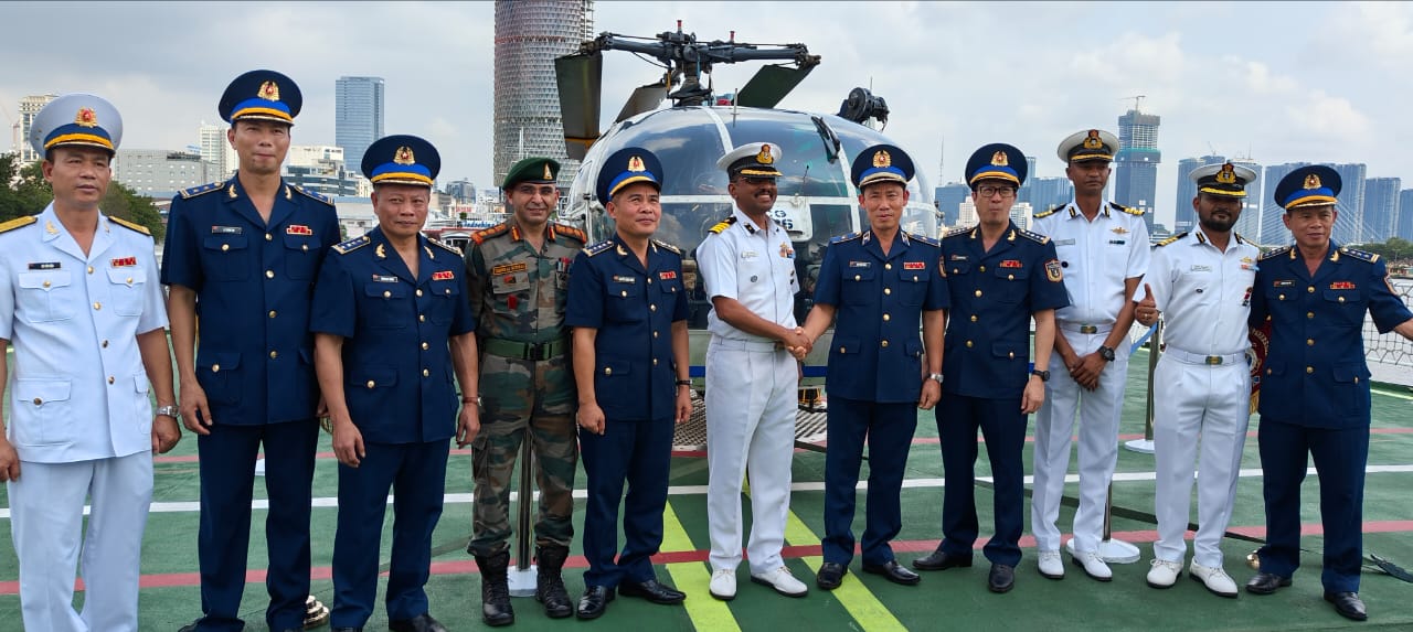 Samudra Paheredar Visits Ho Chi Minh Port in Vietnam