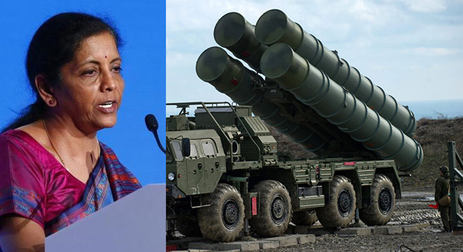 s400missiledealwithrussiatogoaheaddespiteussanctions:nirmalasitharaman