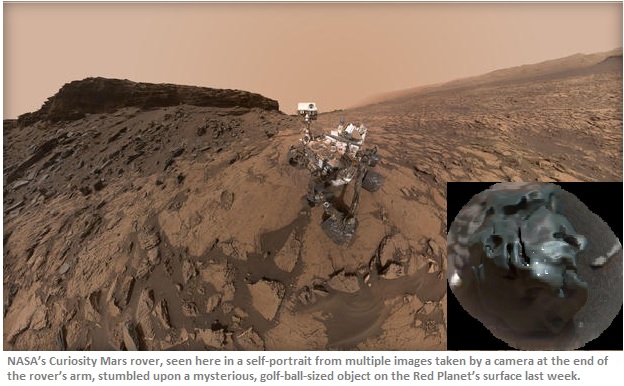 marsroverstumblesuponstrangeobjectonredplanet