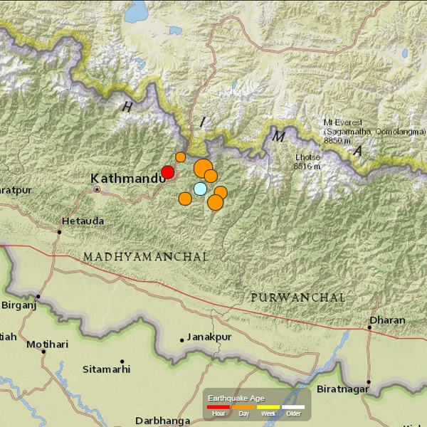 fourmildtremorsjoltnepal