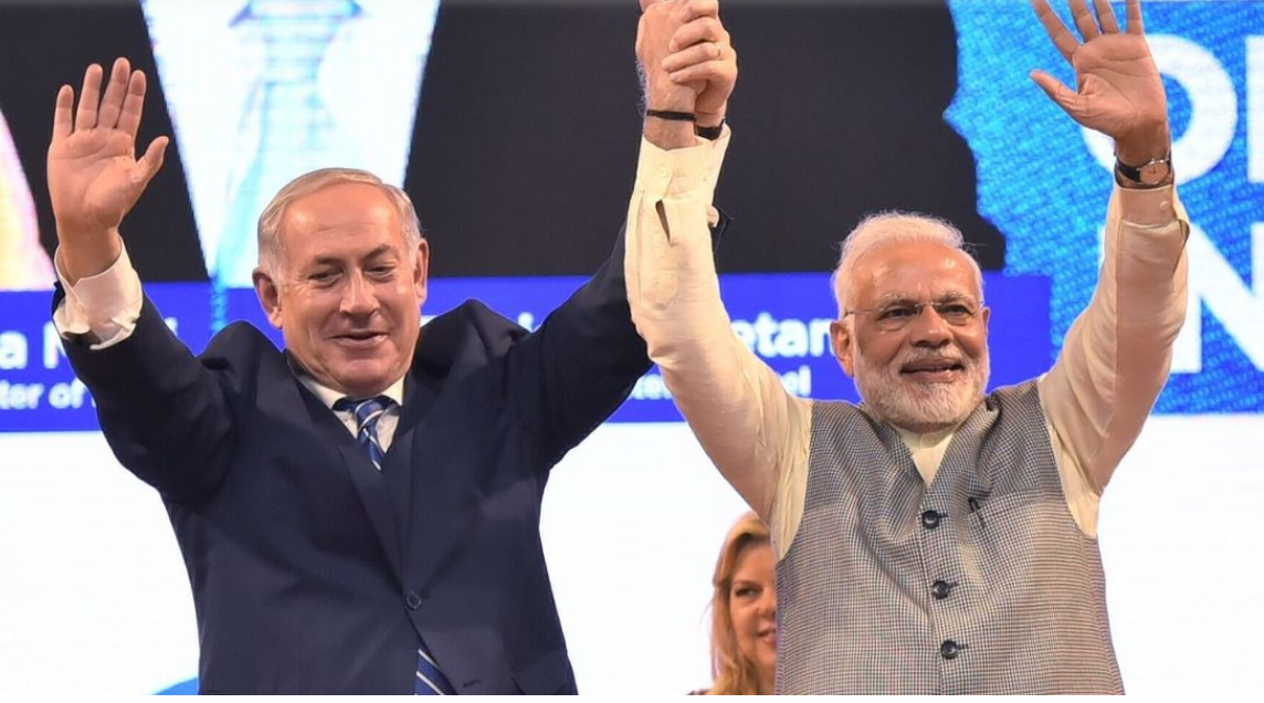 pmmodiholdstelephonicconversationwithhisisraelicounterpartbenjaminnetanyahu