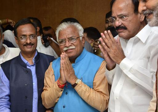 khattartoheadfirstbjpchiefministerinharyana