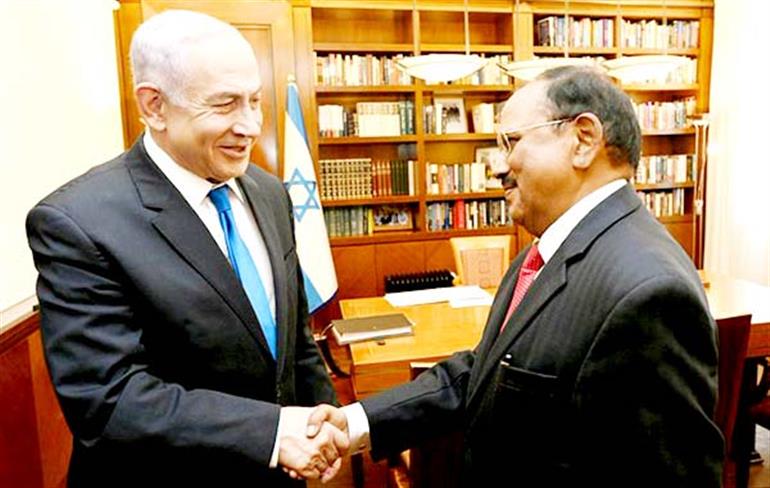 NSA Doval calls on Israeli PM Netanyahu to discuss war in Gaza, humanitarian assistance