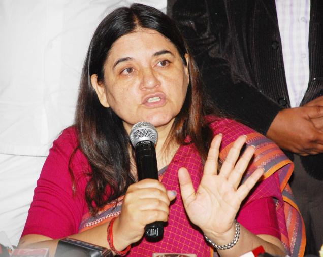 sexdeterminationtestbemadecompulsory:manekagandhi