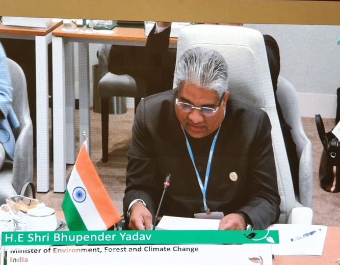 currentglobalclimatemitigationeffortsinadequateincontainingclimatechange:environmentministerbhupenderyadav
