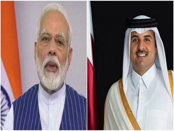 pmmodiholdsconversaionwithamirofqatar