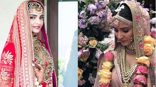 sonamoranushka:whoseweddinglookdidyoulikebetter?