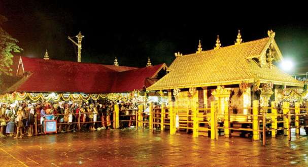 thescreferredtoafivejudgeconstitutionbenchtobantheentryofwomenatkerala’ssabarimalatemple