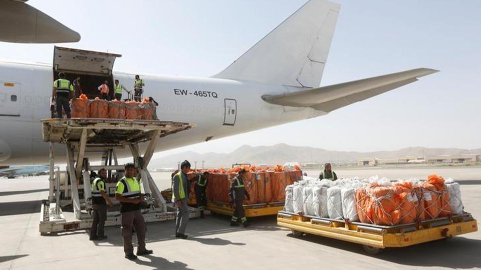 indiaandafghanistanlaunchsecondaircargoroute