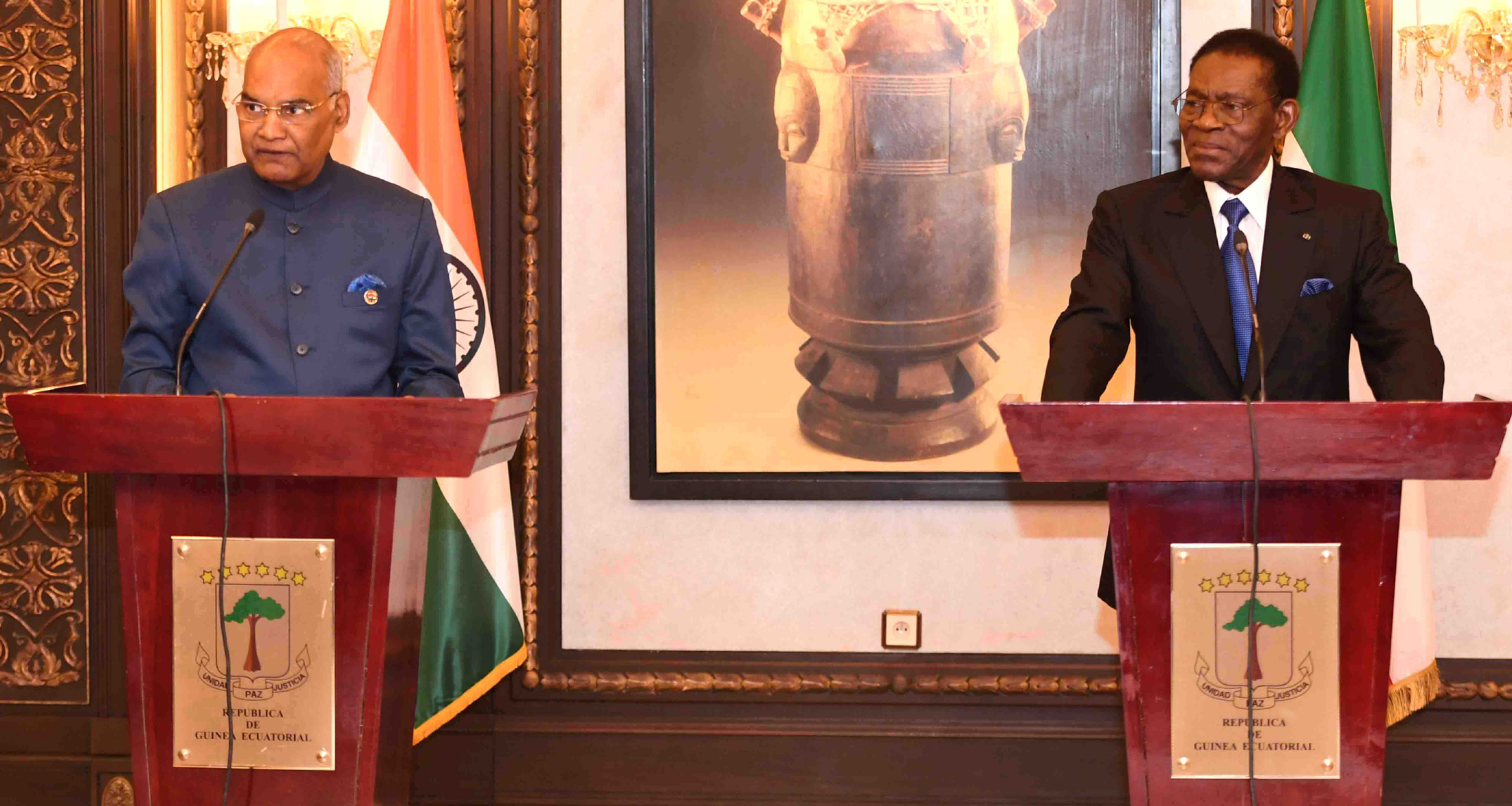 presidentkovindholdsdelegationleveltalkswithhisguineancounterpartmbasogo
